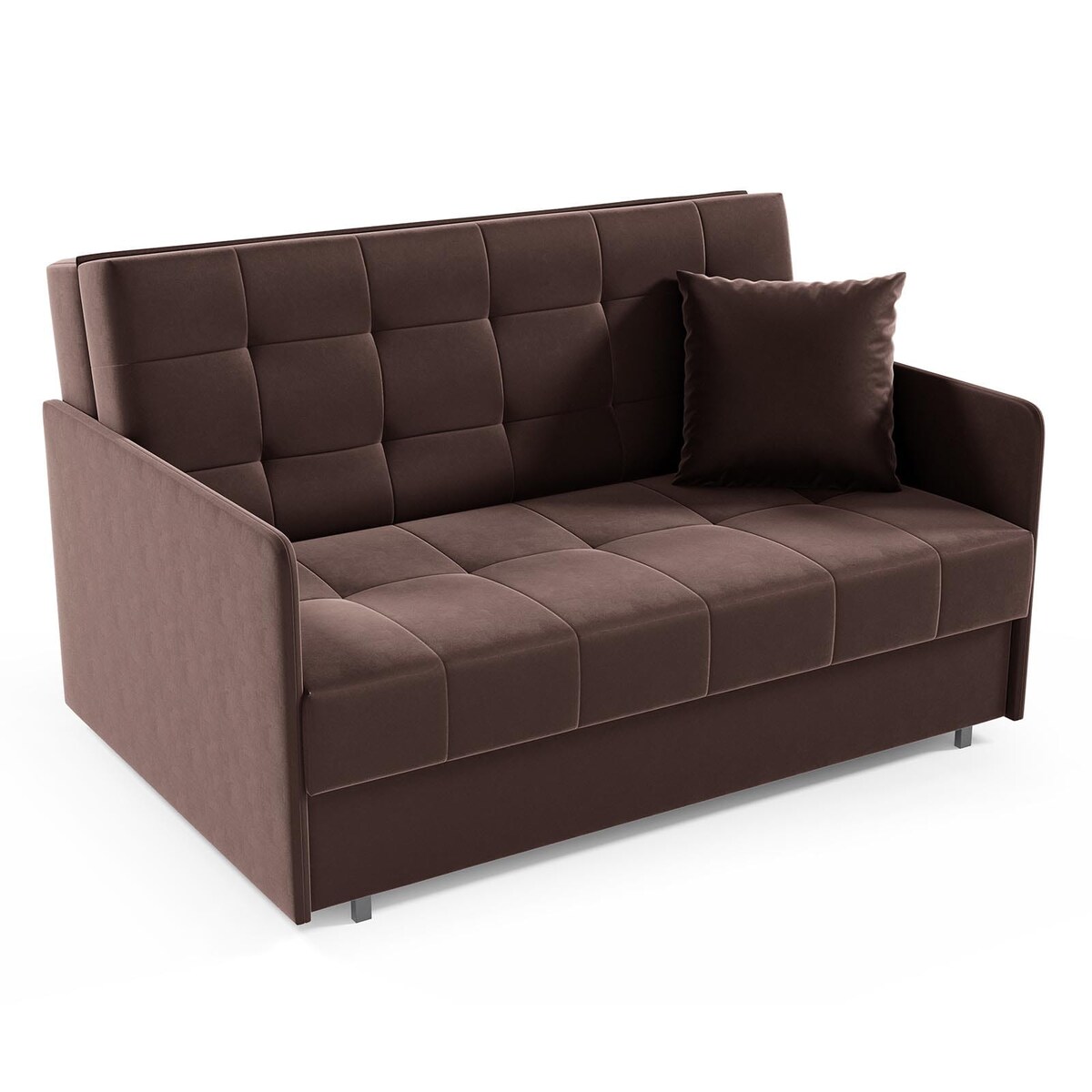 Kanapa Amerykanka York III pikowana, tkanina Kronos 06