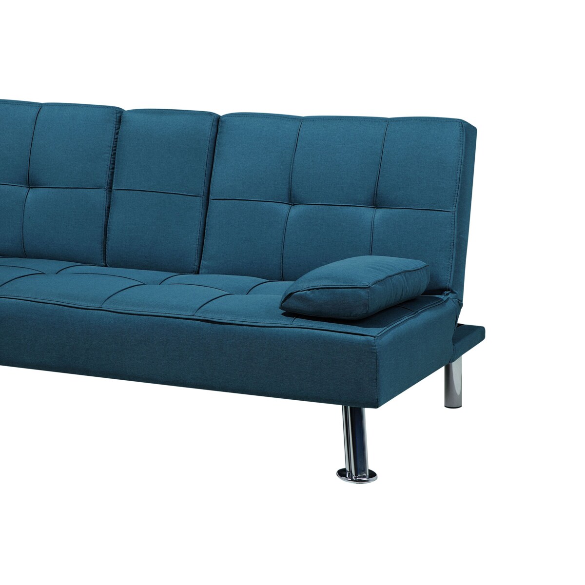 Sofa rozkładana niebieska ROXEN