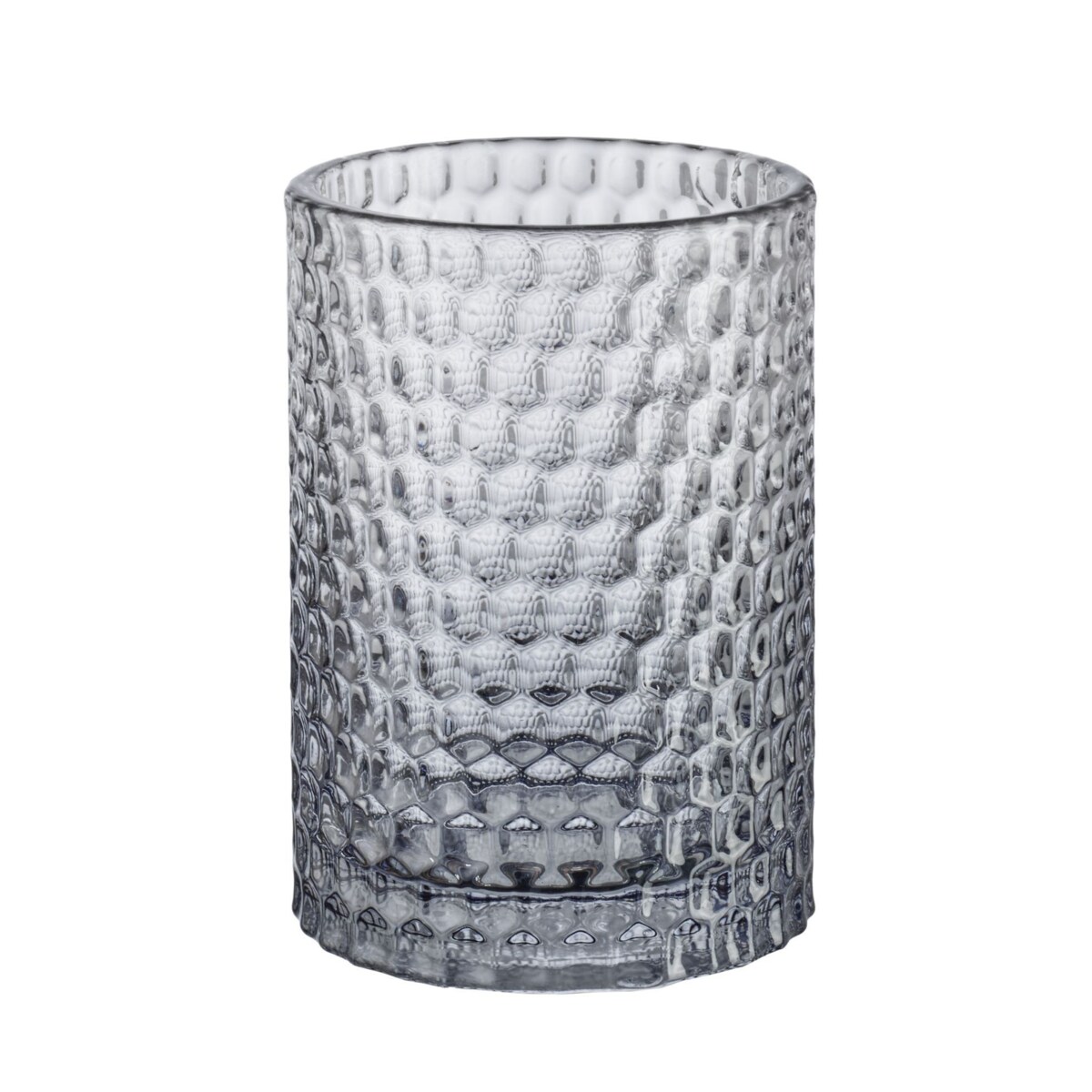 Kleine Wolke Melua Kubek łazienkowy szary szkło eco