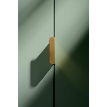 ELSE uchwyt krawędziowy mosiężny szczotkowany nielakierowany