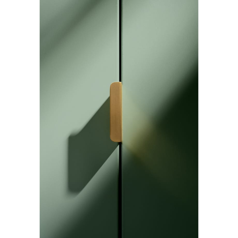 ELSE uchwyt krawędziowy mosiężny szczotkowany nielakierowany