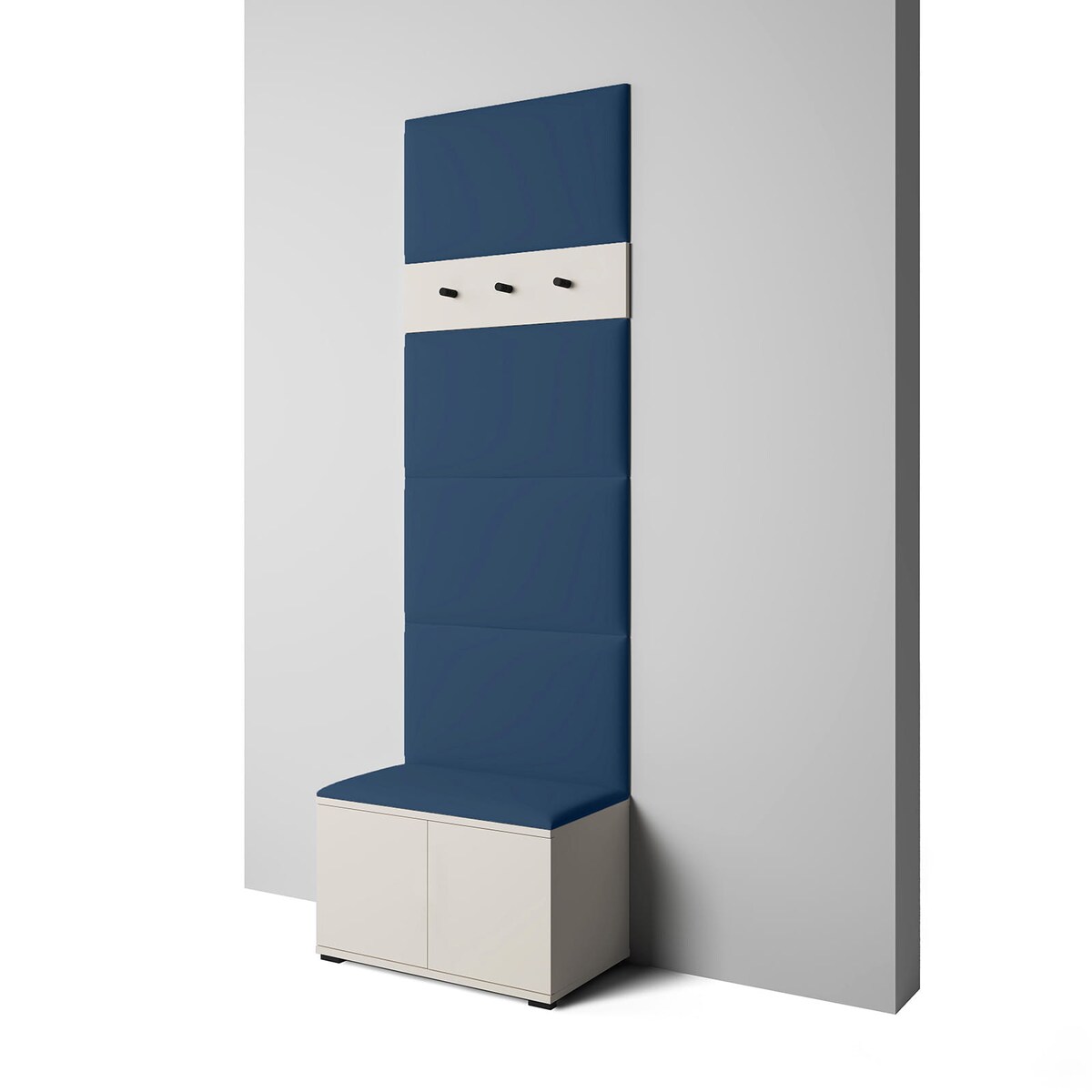 Garderoba z szafką na buty Napoli wersja 6 Trinity 30 kaszmir