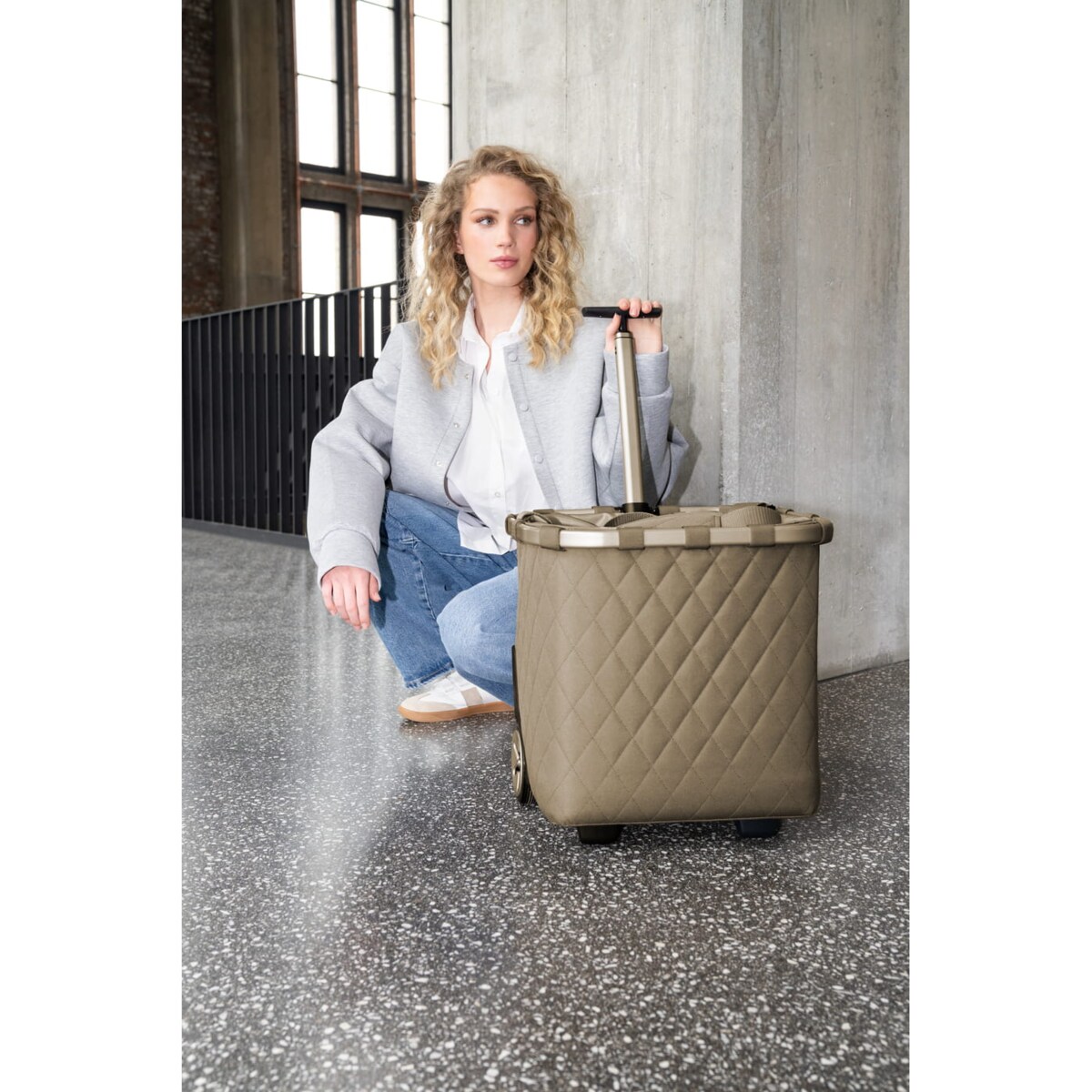 Wózek CARRYCRUISER FRAME, rhombus olive