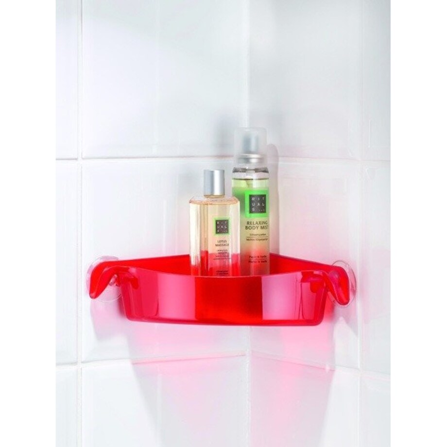 Narożna półka łazienkowa BOKS na przyssawki, KOZIOL