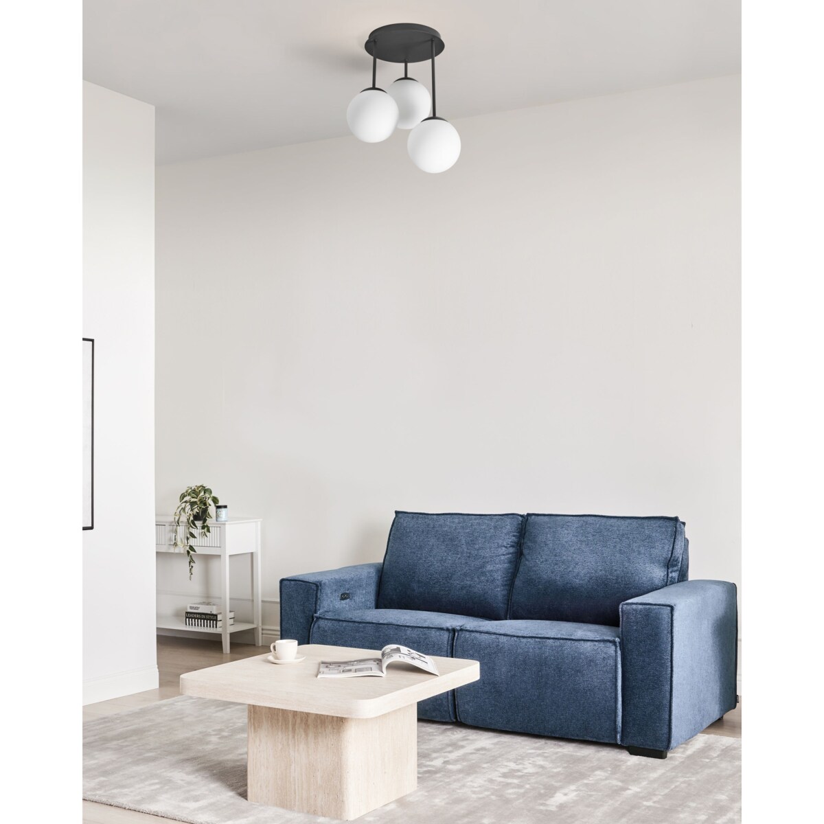 Lampa wisząca RIANA Metal Czarny