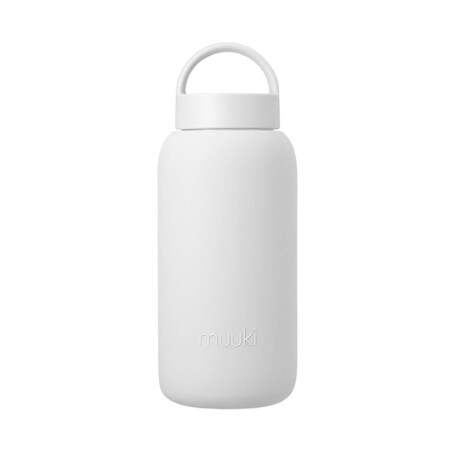 MUUKI DAILY BOTTLE szklana butelka na wodę 720 ml, Nimbus Cloud