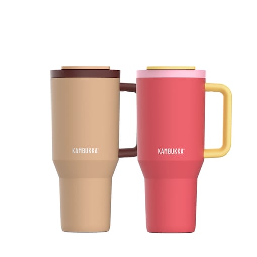 Kubek termiczny ze słomką Rio Kambukka 2x 950ml Zestaw RIO Thirsty for more