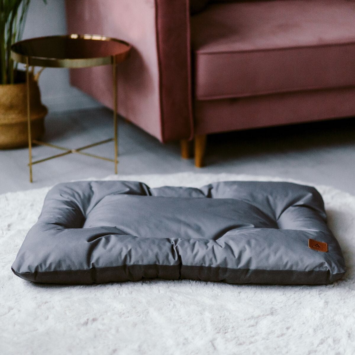 Animood Legowisko poduszka Mort rozmiar: XL, kolor: szary, materiał: kodura