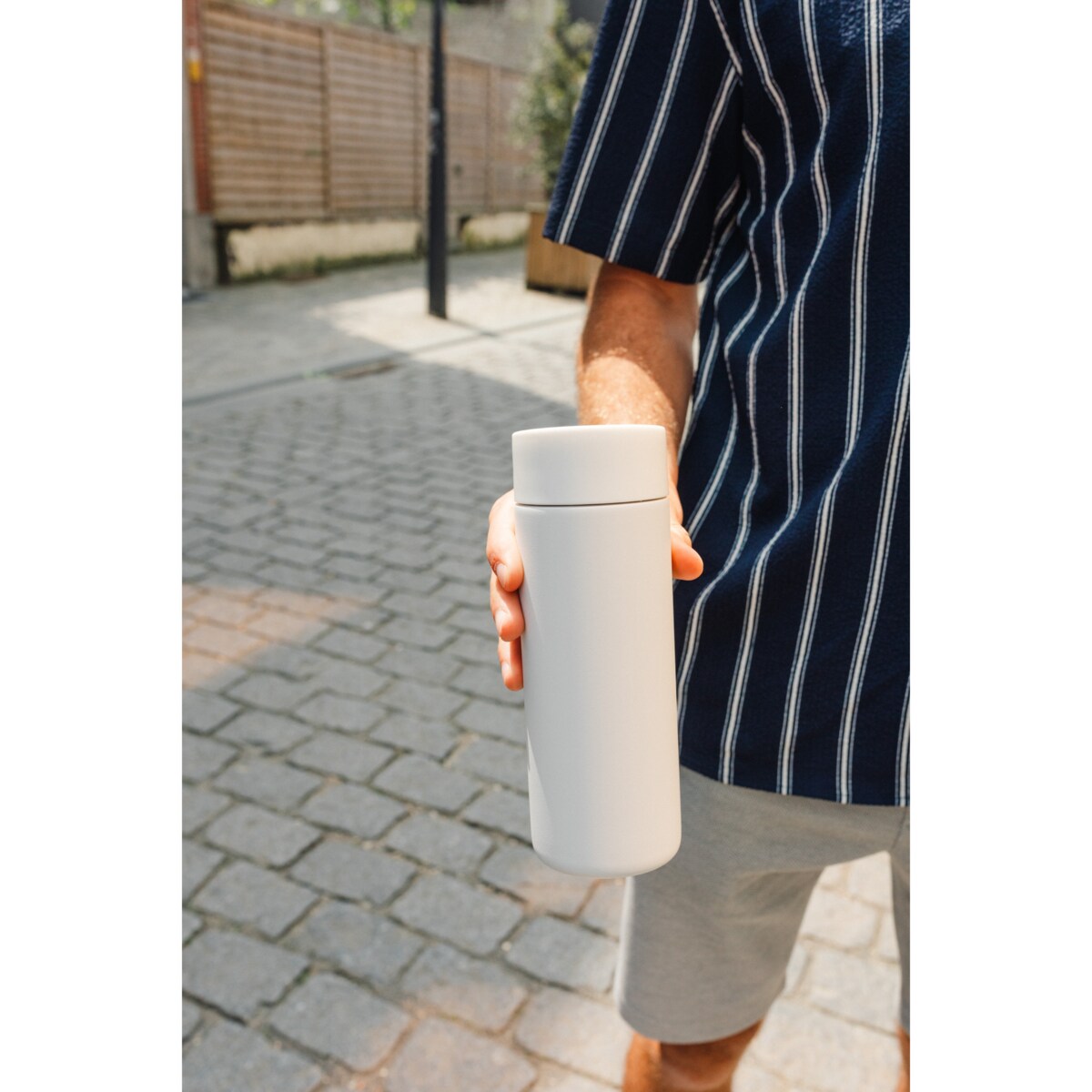 Kubek termiczny termos Olympus 500ml - Marshmallow white