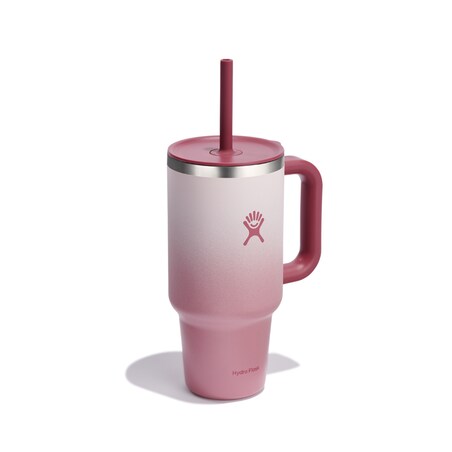HYDRO FLASK TRAVEL TUMBLER kubek termiczny ze słomką 0.9 l, Bayberry Ombre
