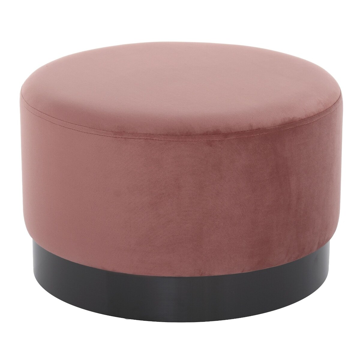 PUFA NUEVO NERO 55X35CM VELVET POWDER ROSE
