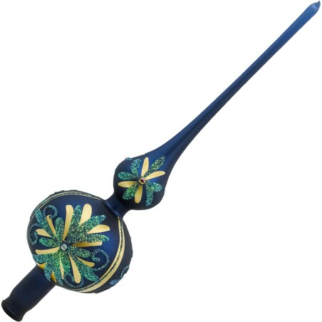 Bombka choinkowa: Czubek na choinkę: Szafirowa Gwiazda