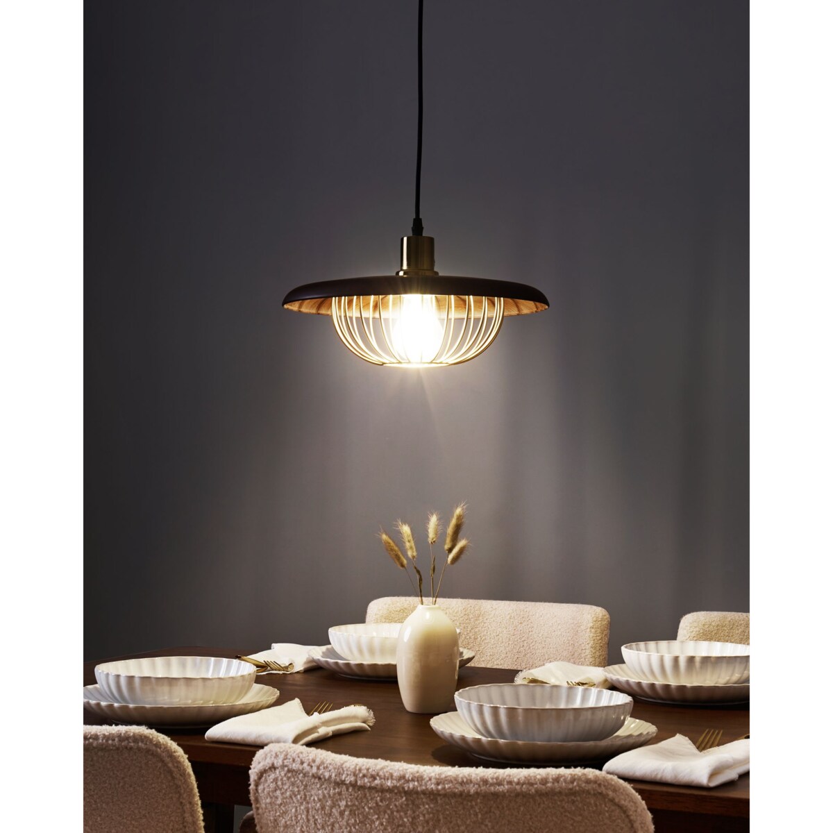 Lampa wisząca TORDILLO Metal Złoty