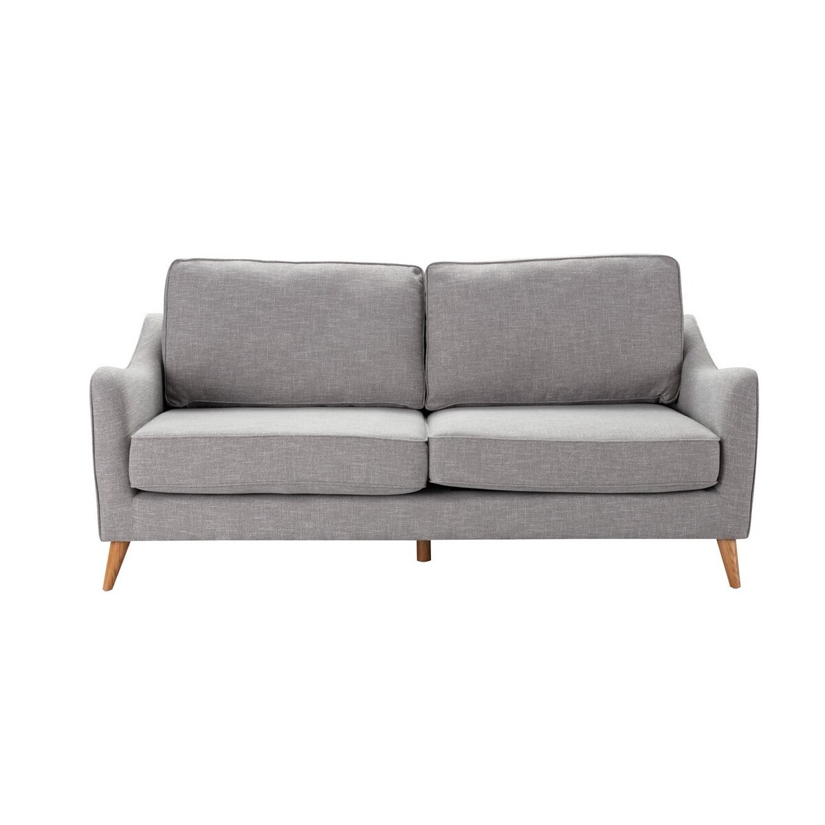 Sofa Venuste grey linen 3-os., 193 x 90 x 90 cm