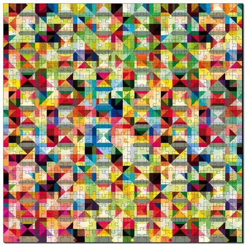 Puzzle z abstrakcyjnym wzorem, 500 elementów, REMEMBER