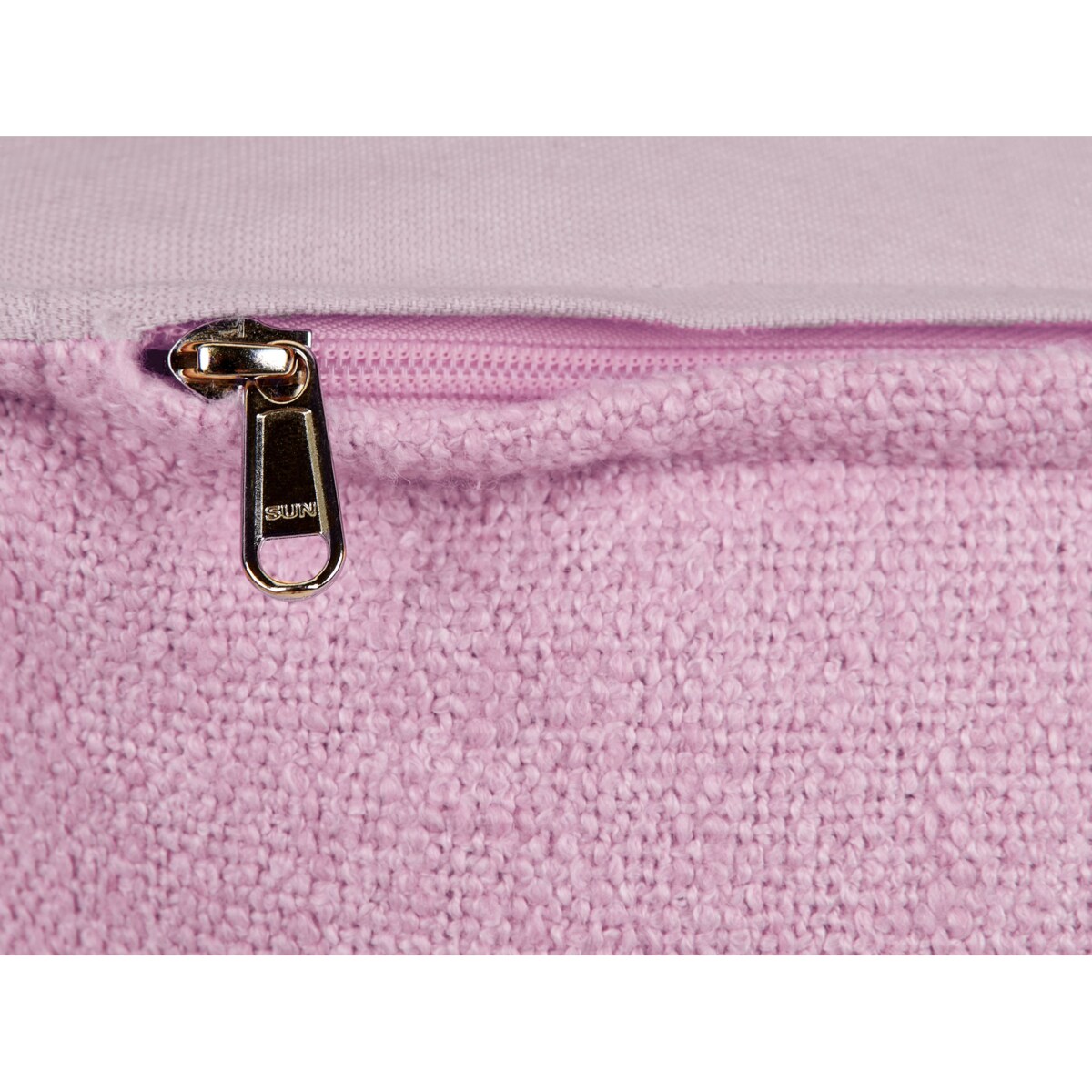 Puf bawełniany 50 x 50 x 30 cm różowy SHERALI