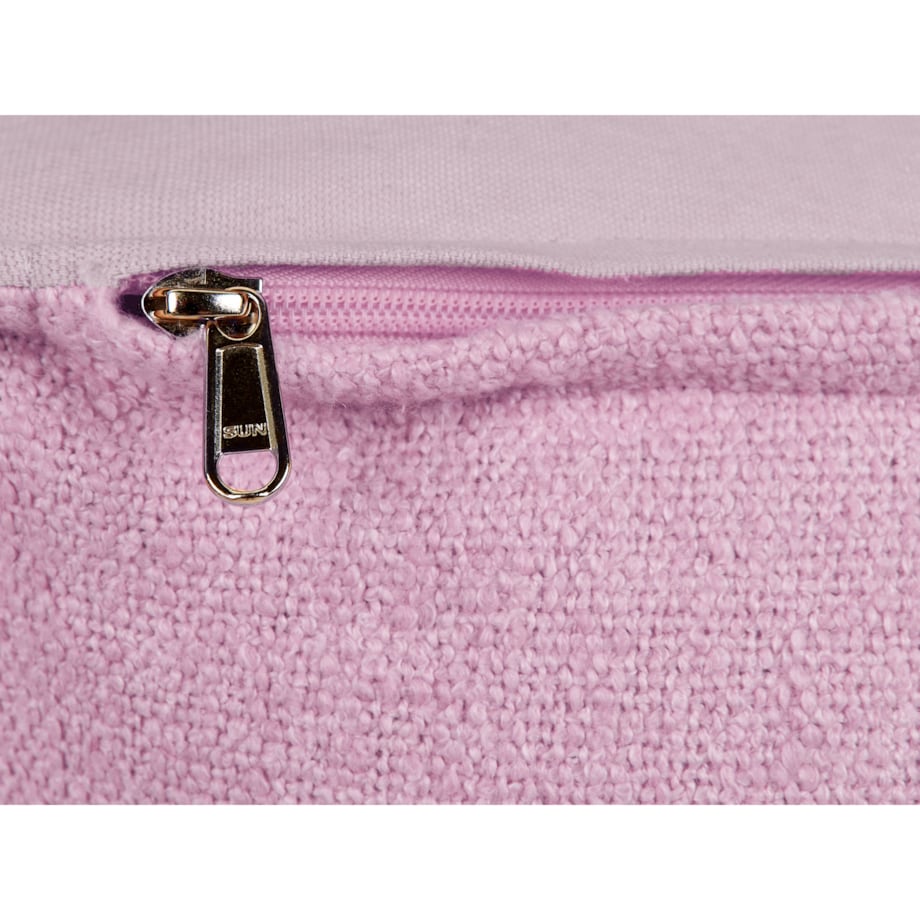 Puf bawełniany 50 x 50 x 30 cm różowy SHERALI