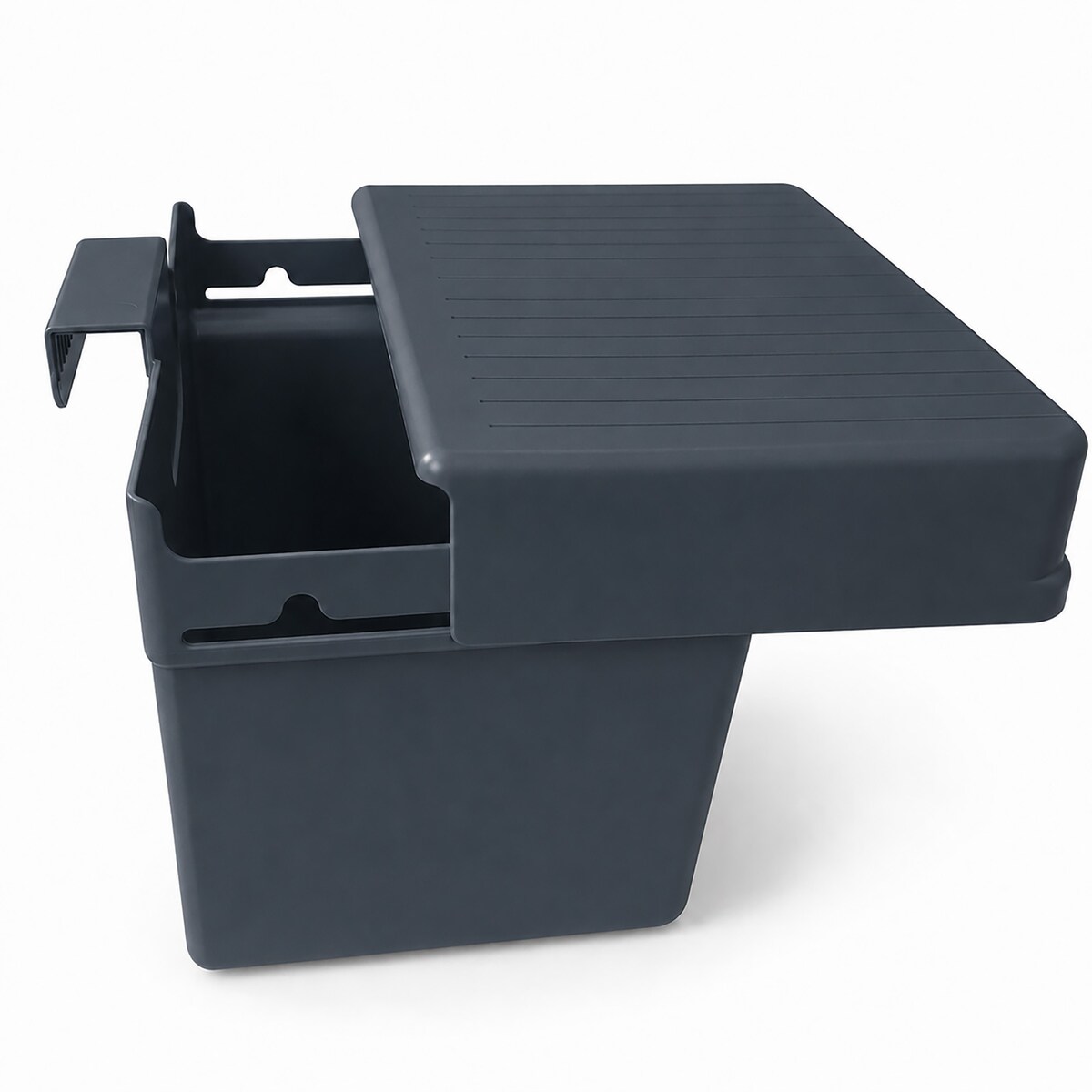 POJEMNIK PLASTIKOWY Z UCHWYTEM UNIBOX Z POKRYWKĄ NA AKCESORIA OBIERKI