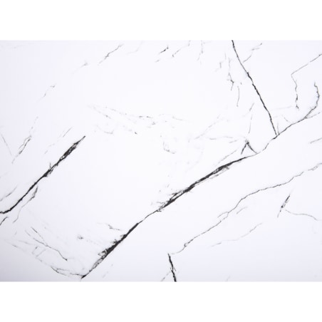 Stół do jadalni MOLDEN Marmur/ złoty 150 cm 80 cm