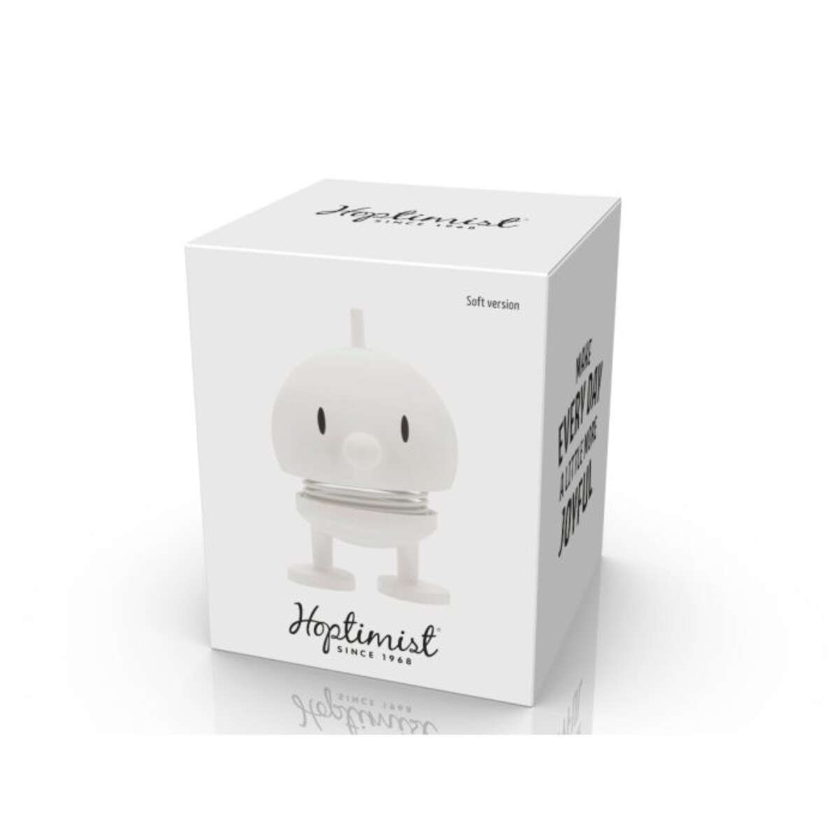 Hoptimist figurka Soft Bumble S White 32356