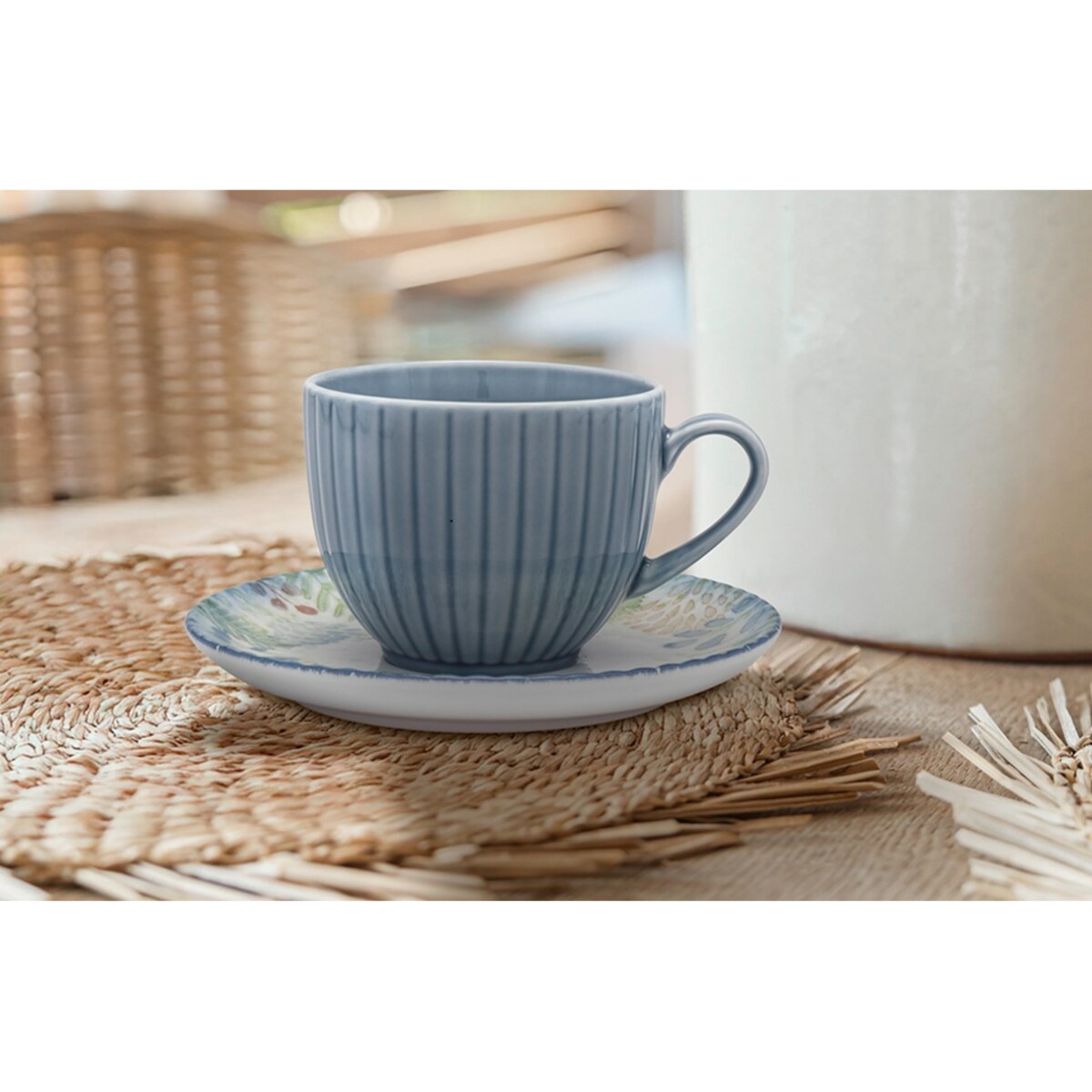 Filiżanka 200 ml ze spodkiem Daisy Watercolor LU56 (9144)