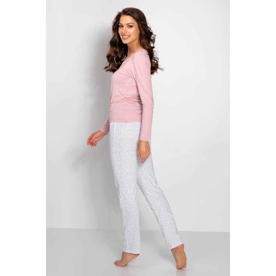 Piżama Infinity Pink, L