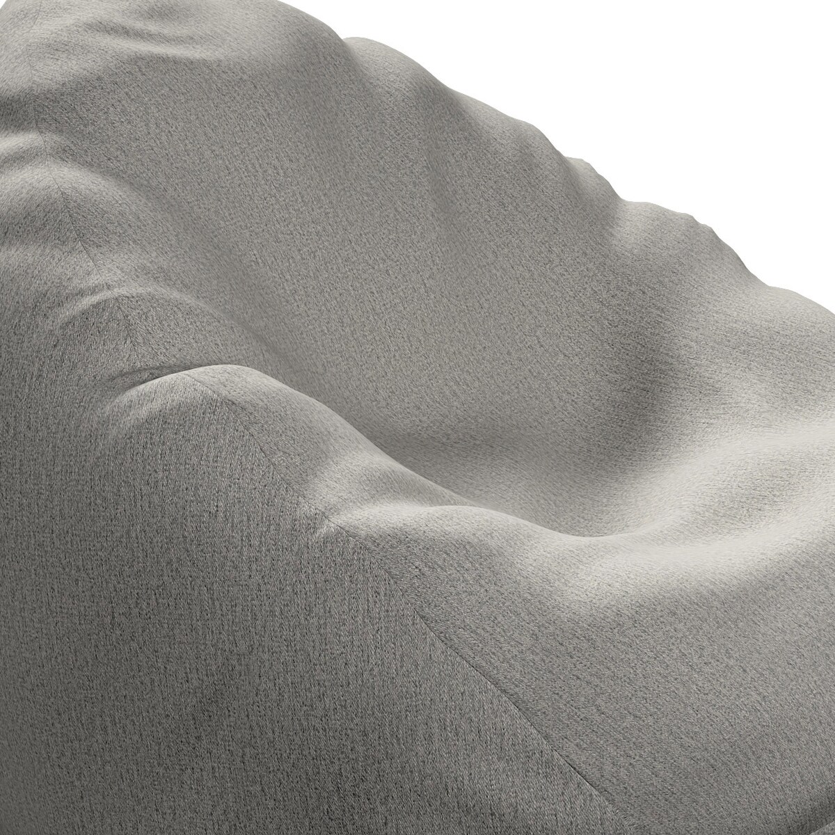 Worek do siedzenia, szaro-beżowy, Ø80 x 115 cm, Madrid