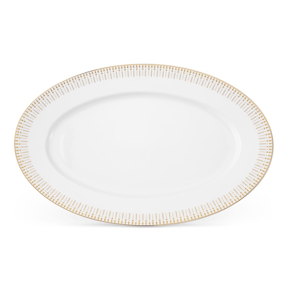 Półmisek owalny 36 cm Yvonne Złoty Miraż G682