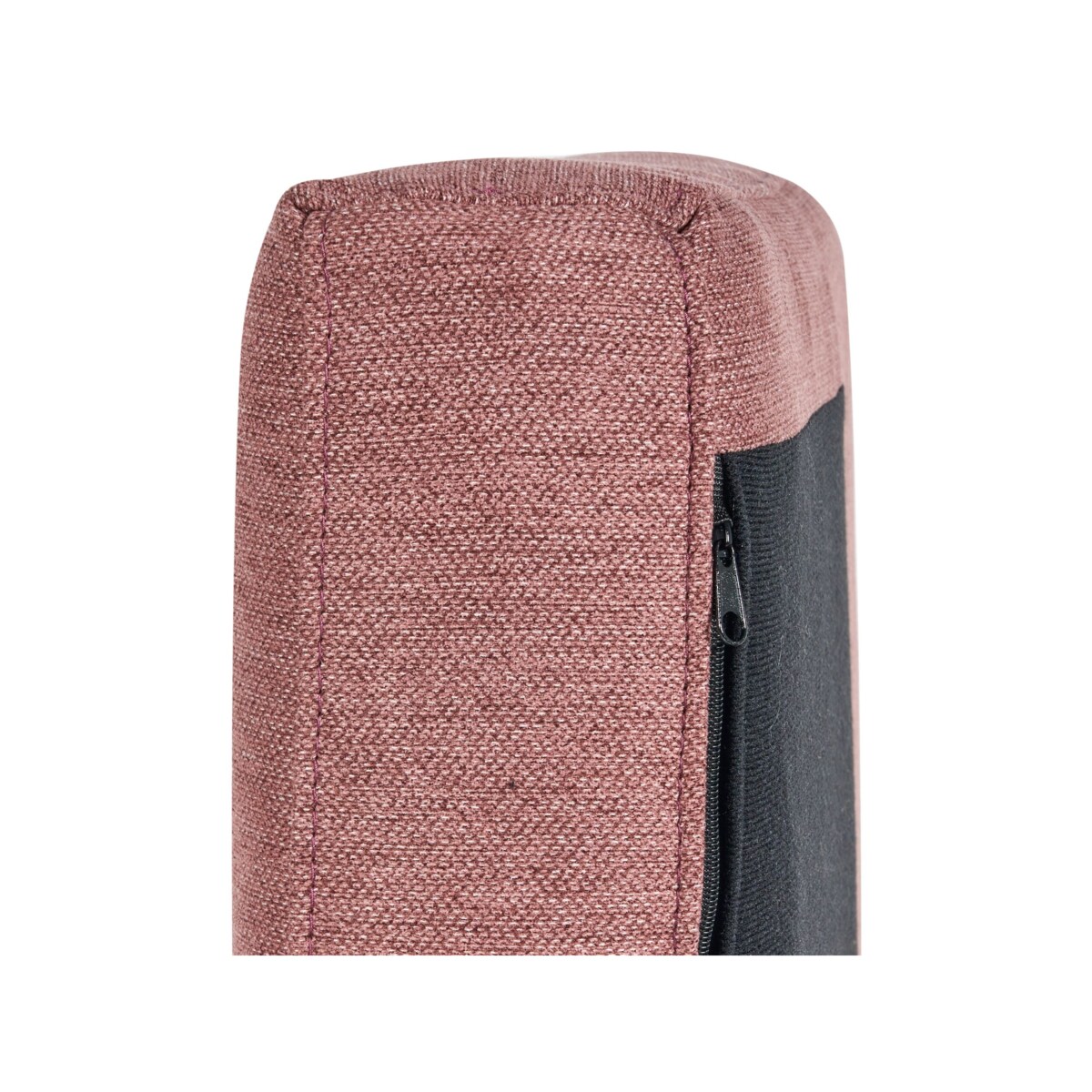 Narożnik 4-osobowy lewostronny różowy brąz BREDA