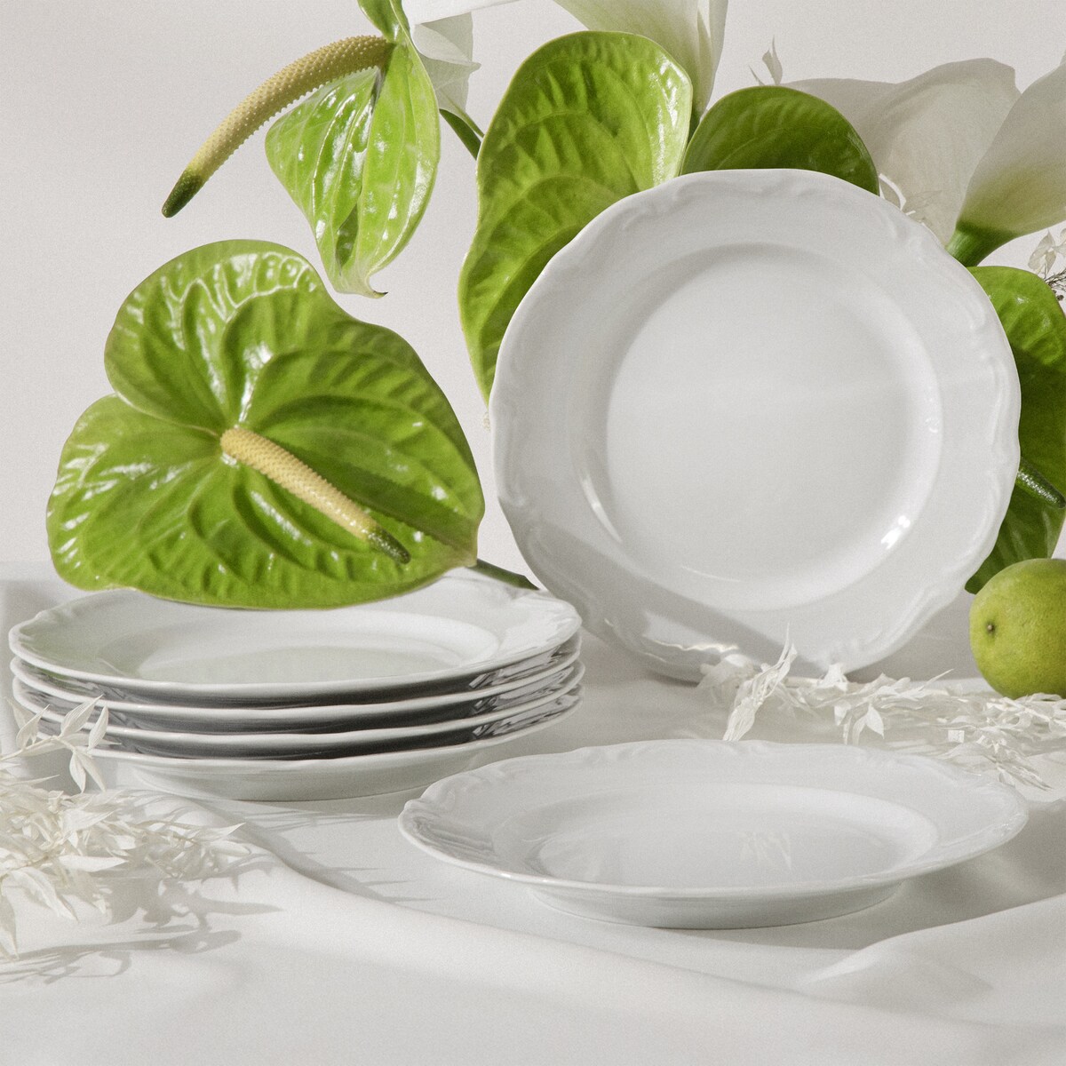 Talerz deserowy 6 szt. MARIA TERESA