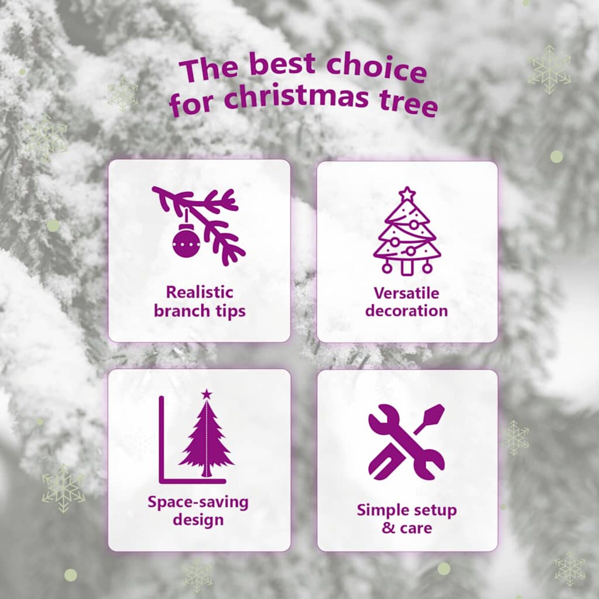 vidaXL Sztuczna choinka ze stojakiem, połówka, biała, 180 cm, PVC