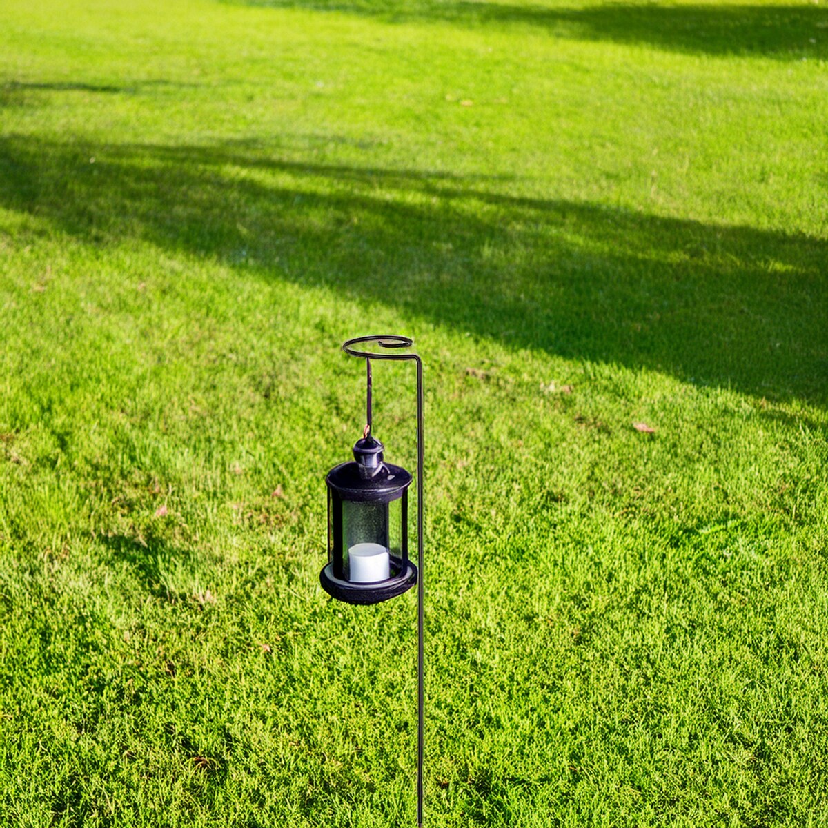 TYCZKA Z HAKIEM UCHWYT DO ZAWIESZENIA LAMPIONÓW OGRODOWA DO OGRODU 60cm