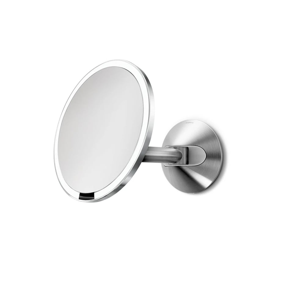 Lustro ścienne sensorowe - stal polerowana / simplehuman