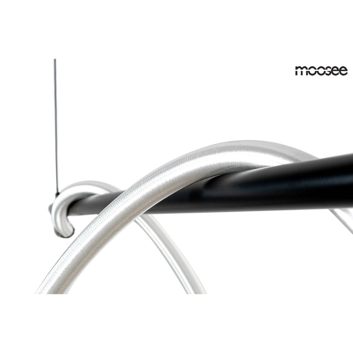 MOOSEE lampa wisząca SERPIENTE 120 czarna