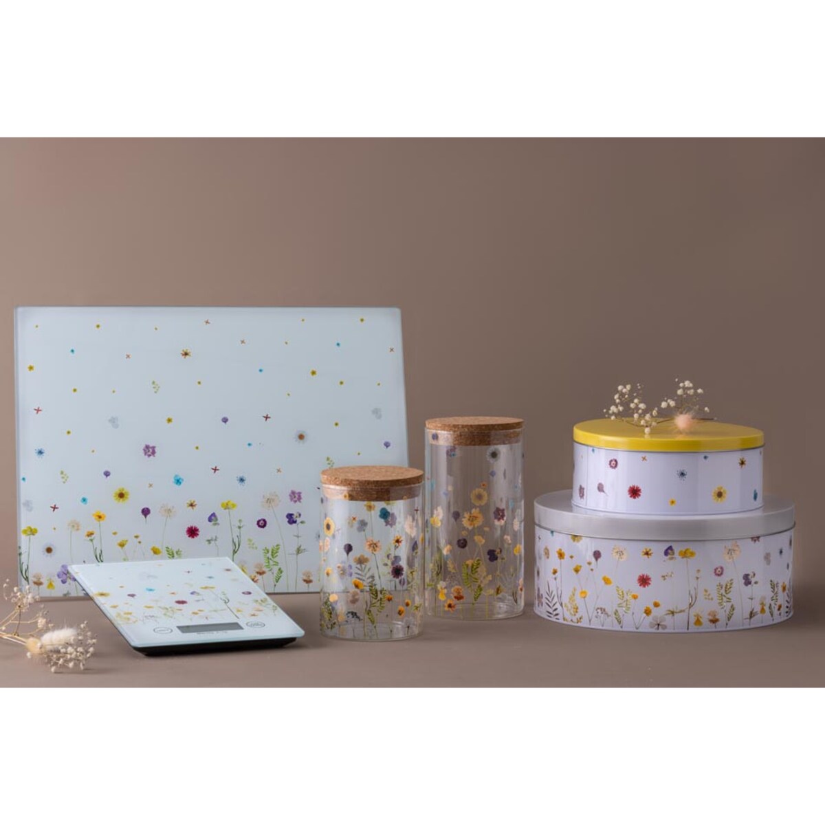 Zestaw 2 pojemników na ciastka Botanics, Typhoon