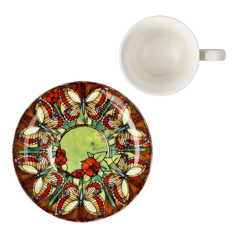 Filiżanka espresso L.C.Tiffany - Butterflies - Goebel