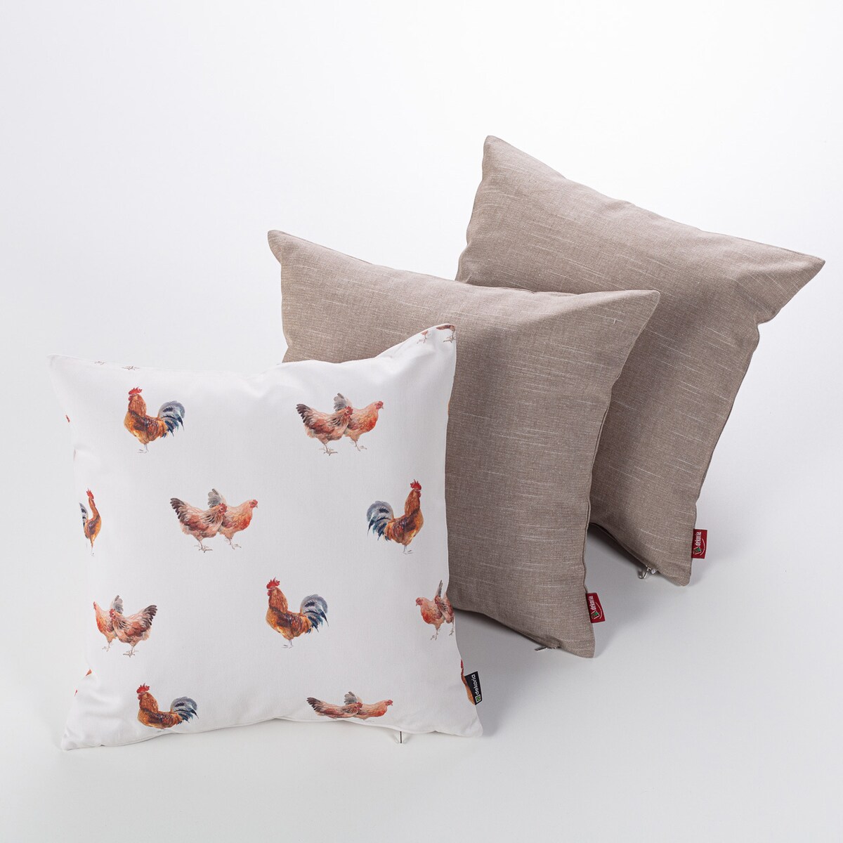 Komplet poszewek 3 szt. Flowers 17, 43 x 43