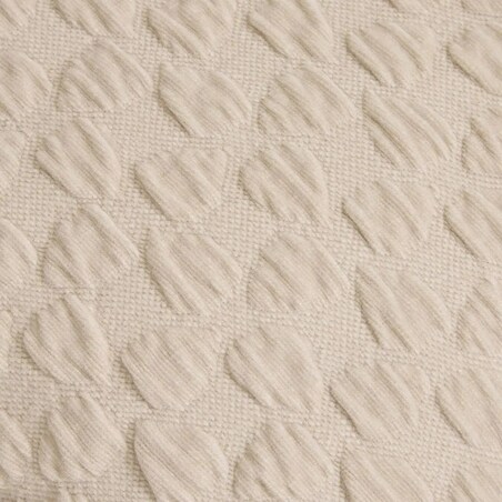 Poduszka dekoracyjna, kremowa, Nova, 40x40 cm