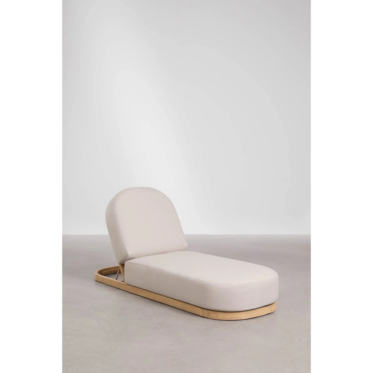 Leżak rozkładany z drewna akacjowego Verona