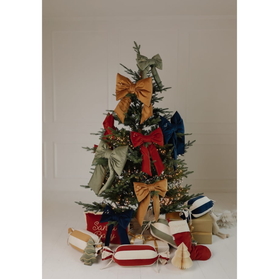 Kokarda Świąteczna Delux Golden Bronze - L