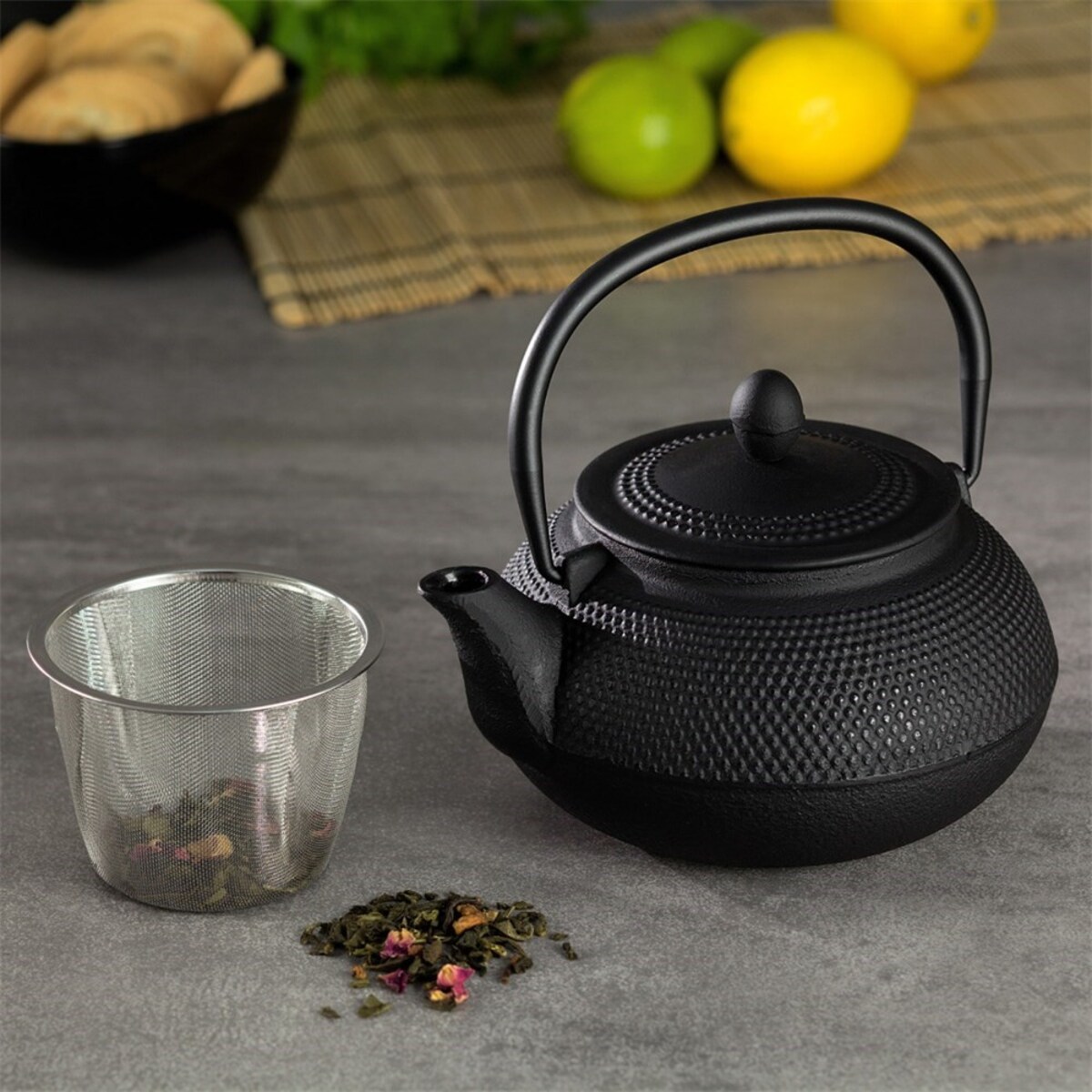 Kinghoff czajniczek żeliwny zaparzacz 0.85l KH3331