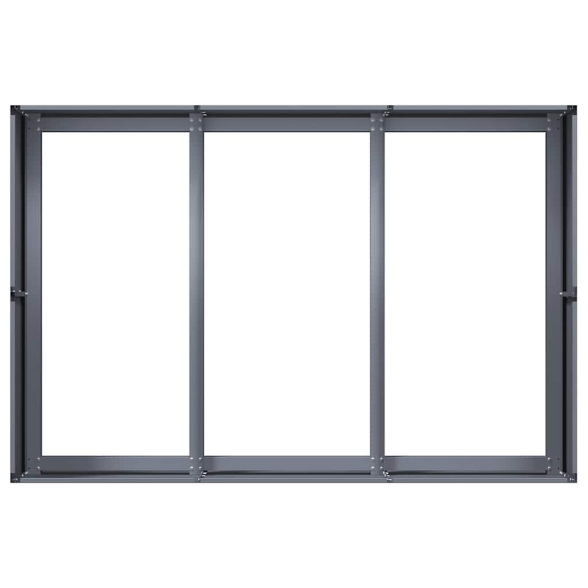 vidaXL Doniczka Antracyt 120x80x40 cm Stal