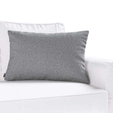 Poszewka Kinga na poduszkę prostokątną 60x40 ciemno szary melanż