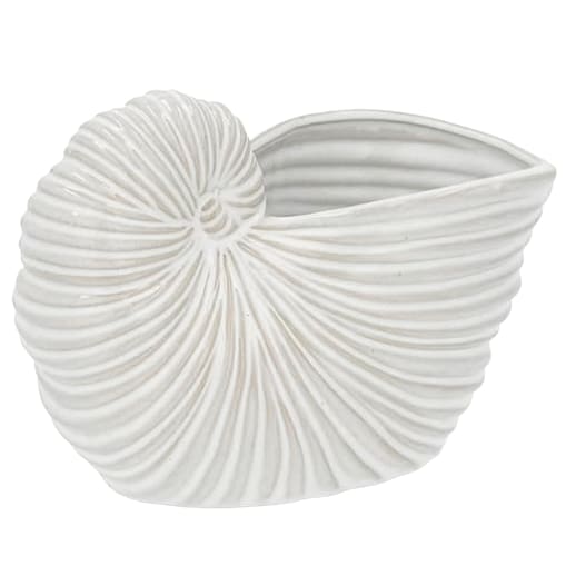 FIGURKA MUSZLA MARYNISTYKA RAFA KORALOWA CERAMICZNA DEKORACYJNA MUSZELKA