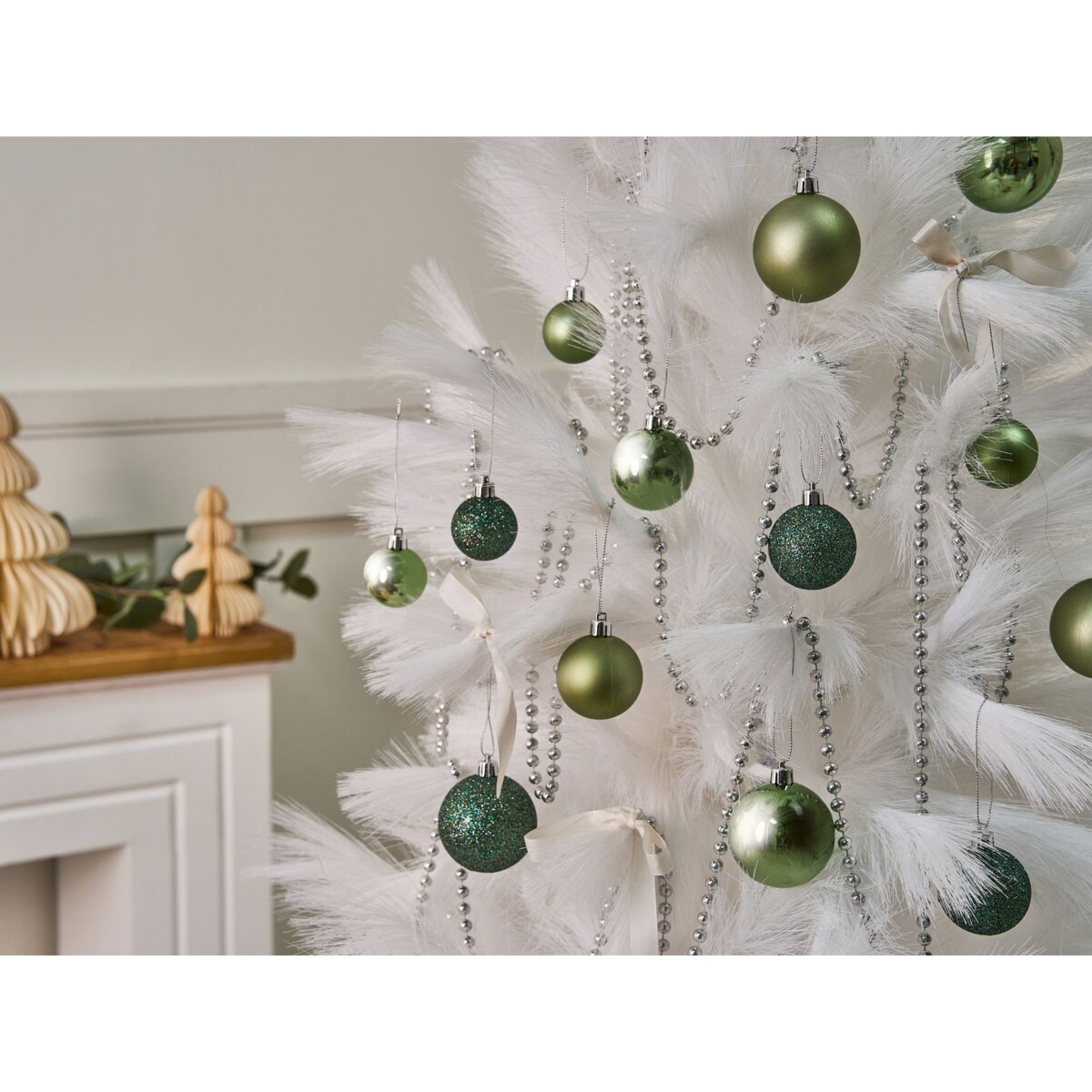 Zestaw 60 bombek TYIN Zielony