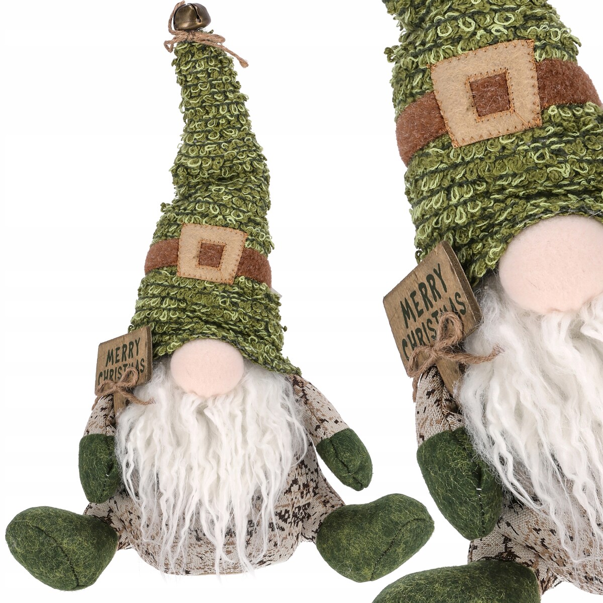 SKRZAT świąteczny KRASNAL Mikołaj duży na Święta