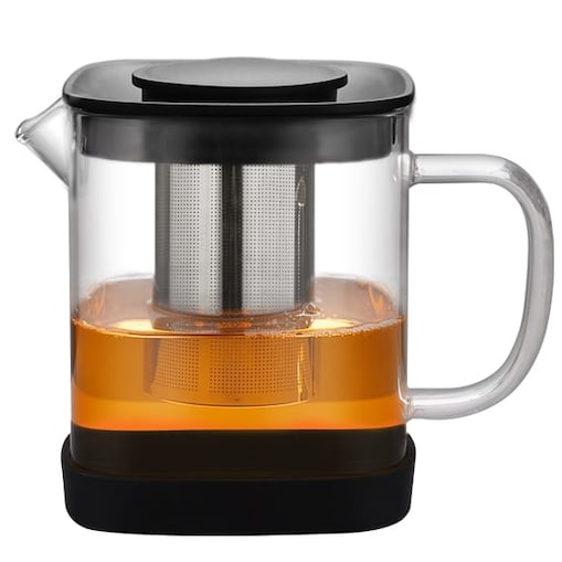 Zaparzacz dzbanek do herbaty i ziół 600ml czarny KAMILLE