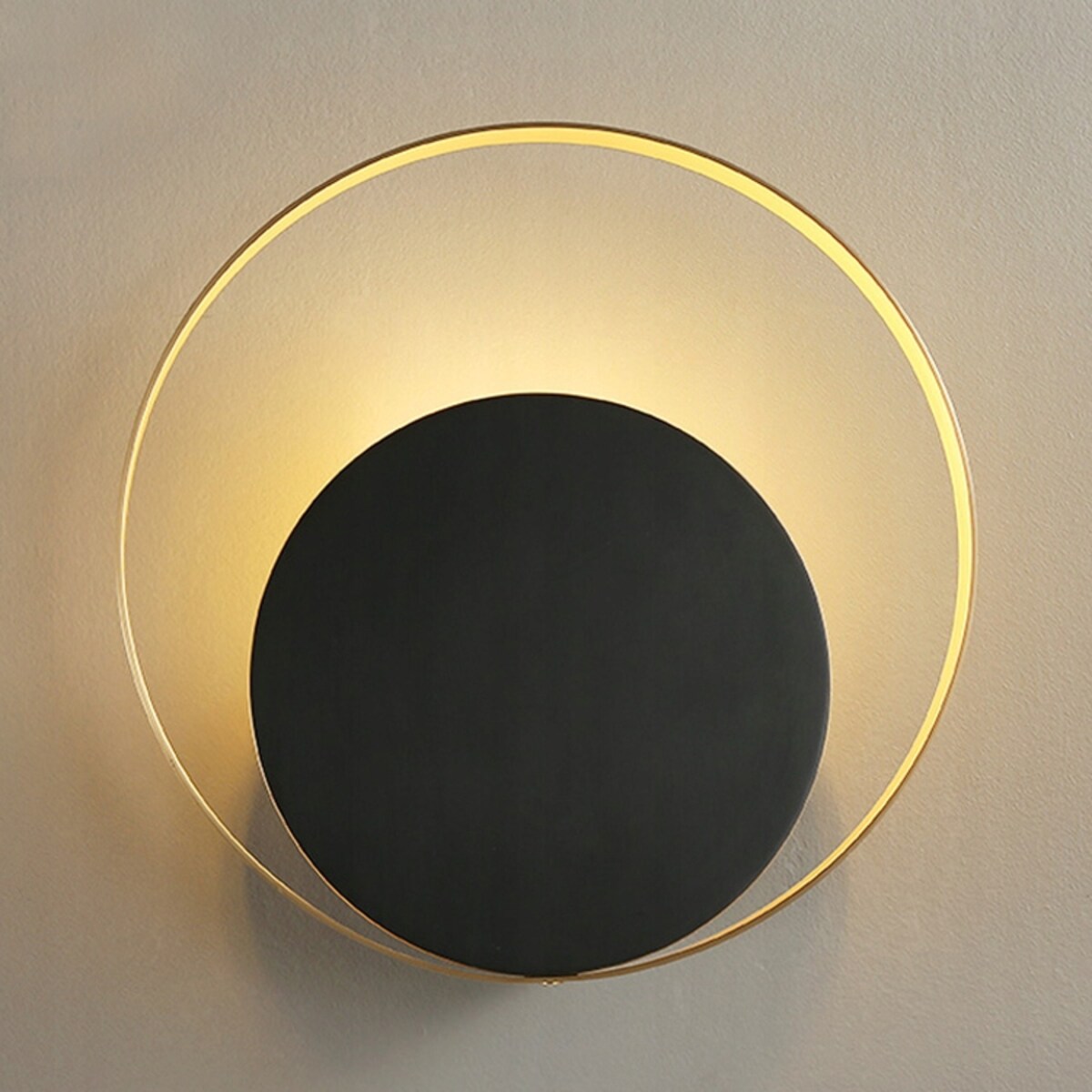 Lampa Ścienna Kinkiet Led Gold Złoty Glamour 5W
