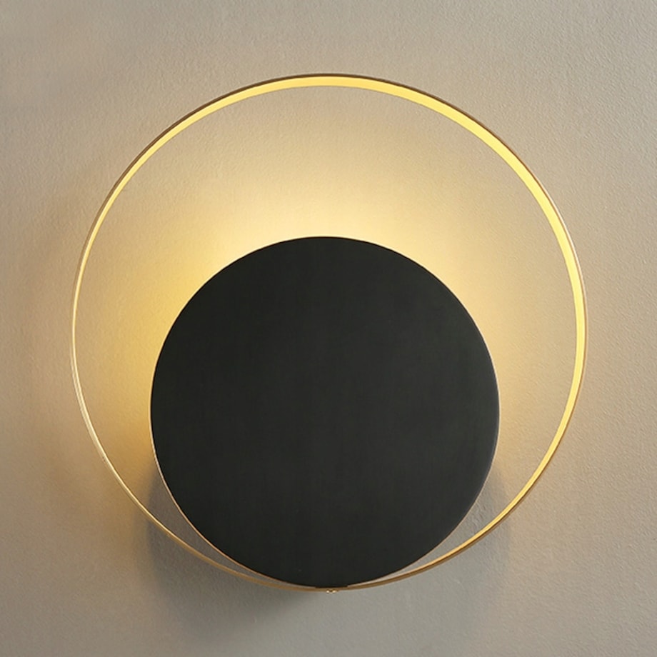 Lampa Ścienna Kinkiet Led Gold Złoty Glamour 5W