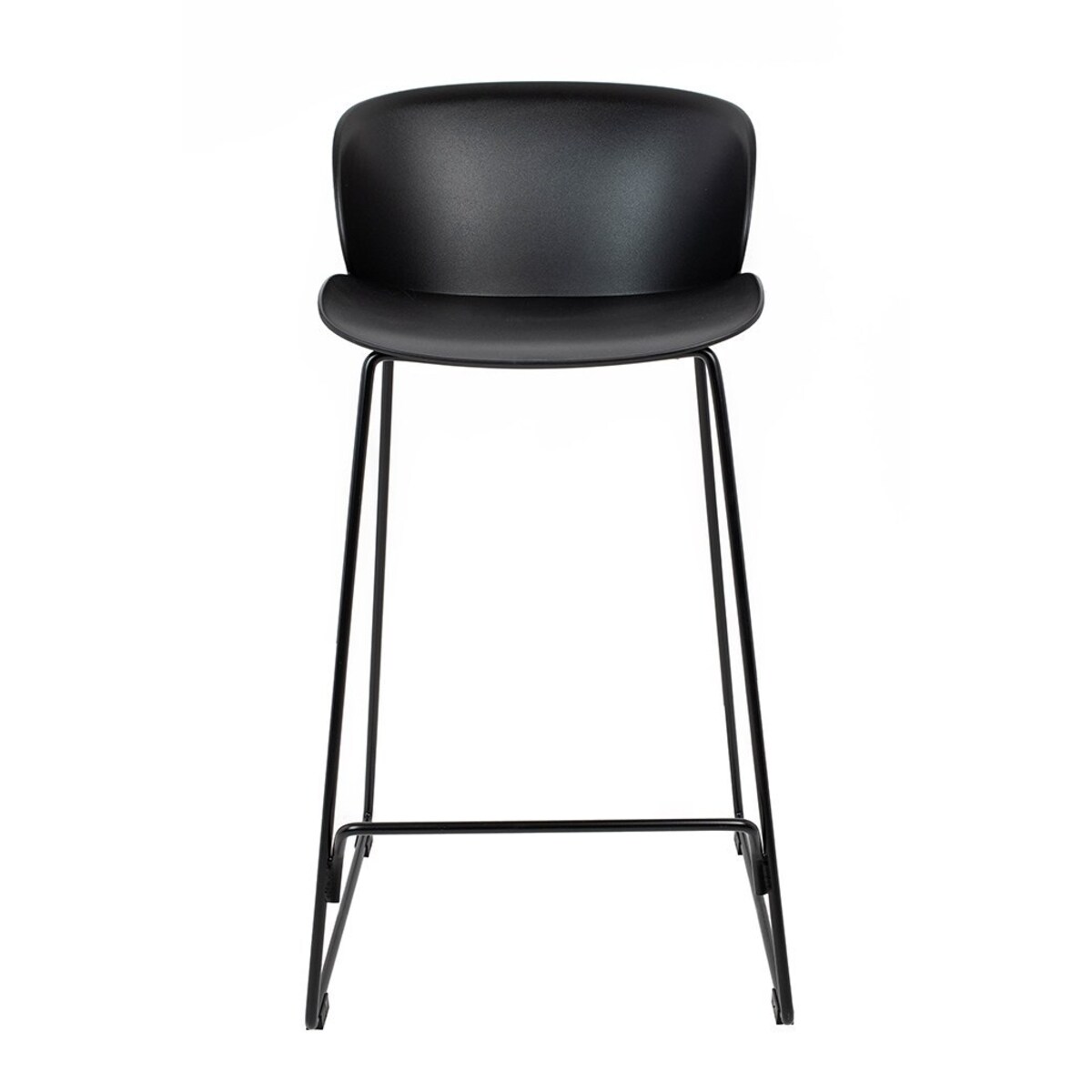 Krzesło barowe ALTOPC-163.H66 do kuchni loft czarne